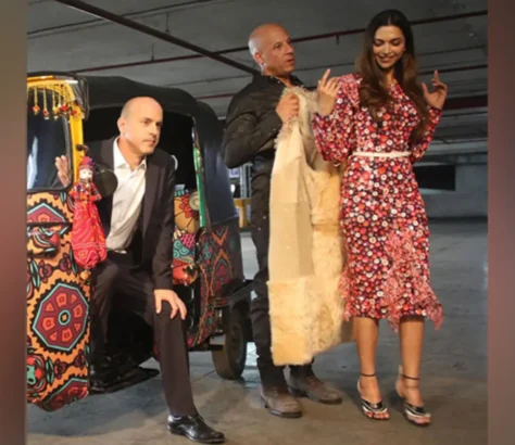 Vin Diesel Shares Pictures With Deepika Padukone
