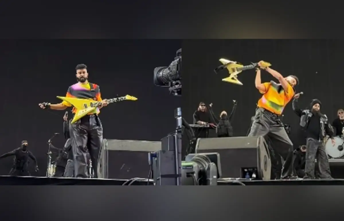 AP Dhillon Has Indians Mad For Breaking His Guitar On Coachella Stage