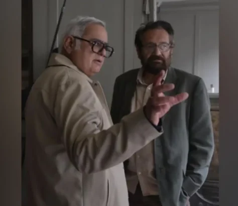 Hansal Mehta Has A Visitor On Sets In London