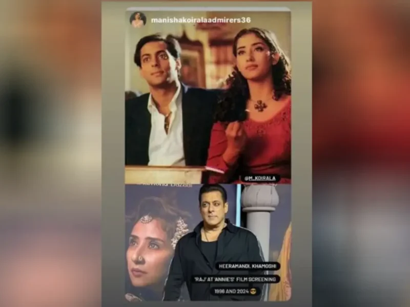 Manisha Koirala Recalls ‘Khamoshi’ As Salman attends ‘Heeramandi’ Premiere