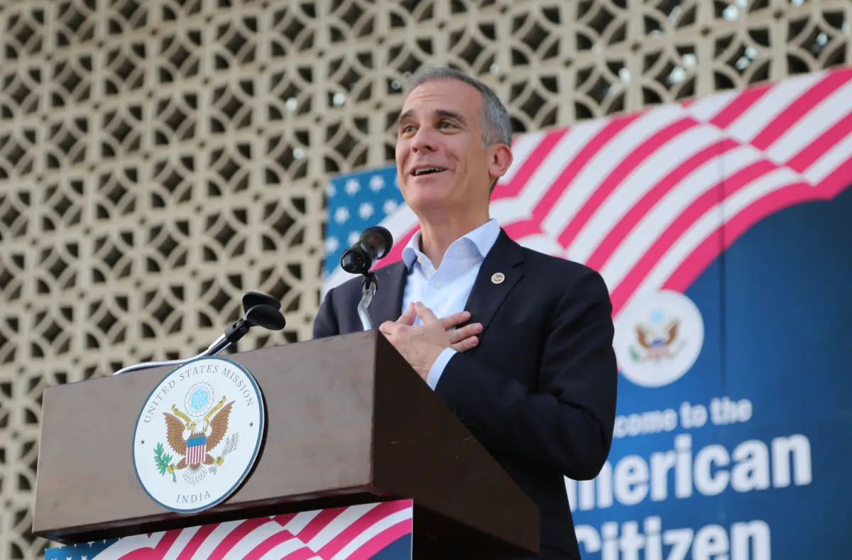 Stressing Friendship, Garcetti Says ‘Red Line’ Of Assassination Cannot Be Crossed