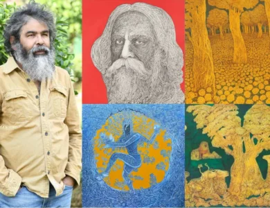 Trees Take On Unique Forms In Ompal Sansanwal's Art