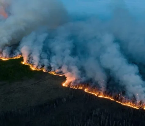 6,600 Evacuated In Wildfire-Hit Canada