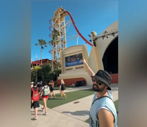 Diljit Dosanjh Has Fun In Orlando