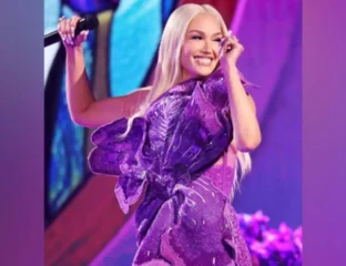 Gwen Stefani Wears Rahul Mishra Ensemble At Country Music Awards