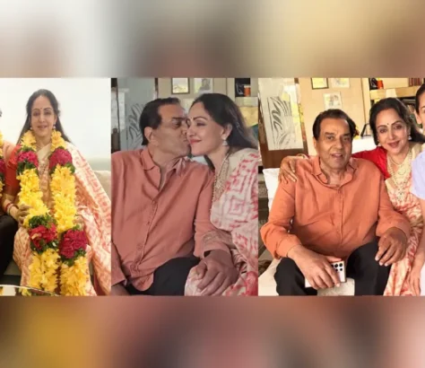Hema Malini Shares Glimpses Of Celebrations With Dharmendra