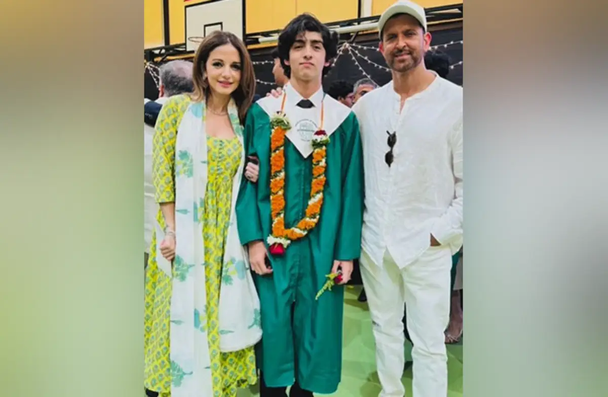 Global News: Hrithik, Sussanne Khan Attend Son's Graduation In Boston