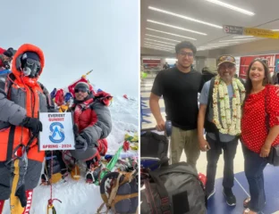 Indian American Grandfather Summits Everest