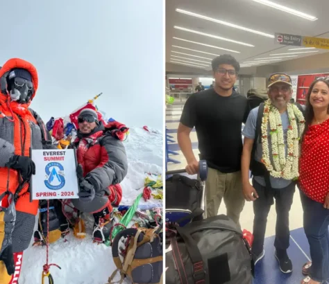 Indian American Grandfather Summits Everest