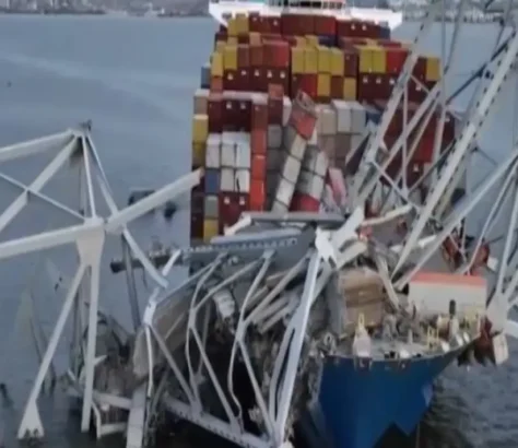 Indian Sailors Remain On Ship That Brought Down Baltimore Bridge