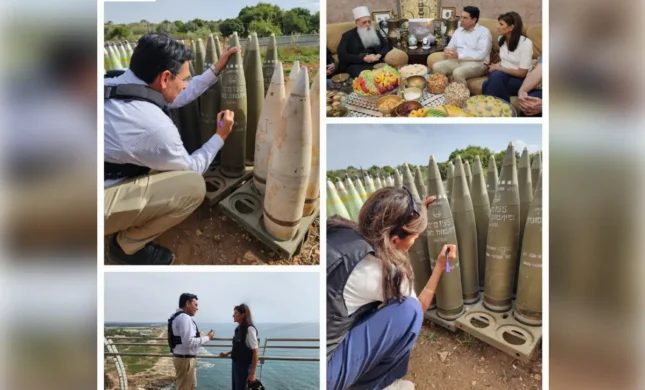 Nikki Haley Signs Israeli Shell: 'Finish Them!'