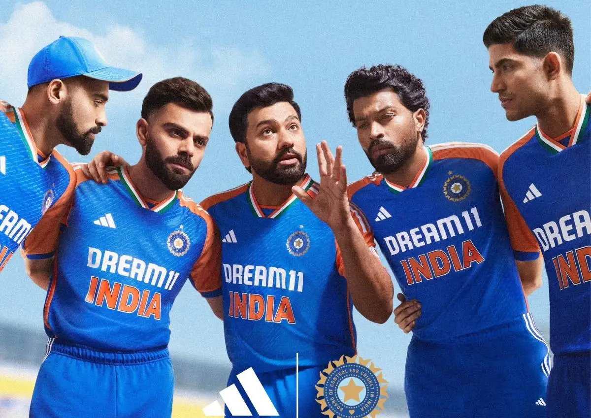 T20 World Cup: Rohit Sharma Unveils Indian Jersey