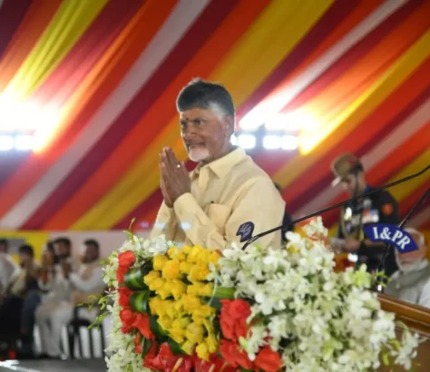 Andhra Pradesh: Star Studded Swearing In For Chandrababu Naidu