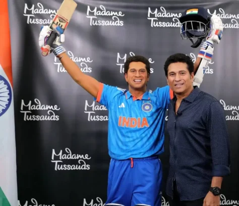 Double Treat For Fans: Tendulkar And Tendulkar At NY Madame Tussauds