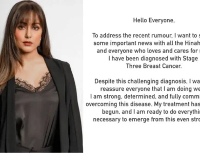 Hina Khan Diagnosed With Stage 3 Cancer
