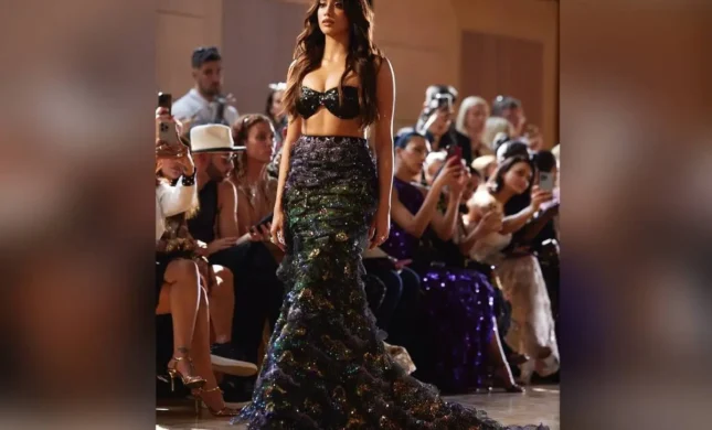 Janhvi Walks For Rahul Mishra In Paris