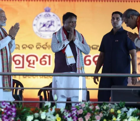 Odisha: First BJP-Led Govt Sworn In With Mohan Mahji As CM