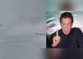 Protestors Unfurl 'Release Imran Khan' Message Over Stadium