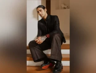 Rahul Vijay Designed Prateik Babbar’s Clothes Using Smita Patil's Kanjeevarams