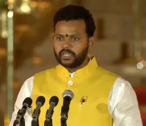 US Educated Ram Mohan Naidu, 36, Is Youngest Ever Union Minister