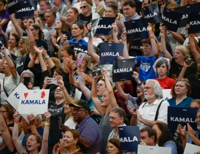 As Polls Put Her In Lead, Kamala Bashes Trump In Debut Rally