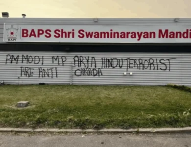 BAPS Temple In Canada Vandalized