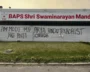 BAPS Temple In Canada Vandalized