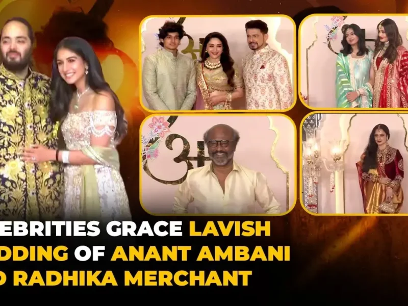 Bollywood stars shine at Anant Ambani and Radhika Merchant’s grand wedding