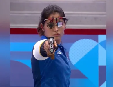 Indian Shooter Wins A Bronze At Paris Olympics