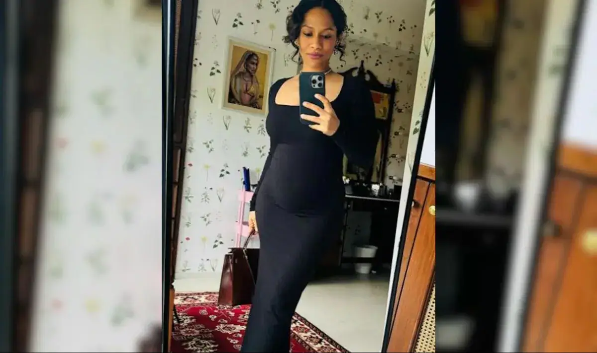 Masaba Gupta Shows Off Baby Bump