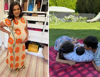 Mindy Kaling Gives Glimpse Of Third Child