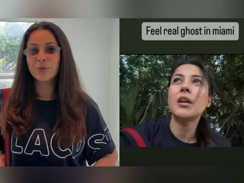 Shehnaaz Gill Checks Out A Ghost During US Vacay