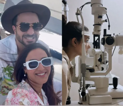 Struggling With Eye Damage, Jasmine Bhasin Shows Love For Aly Goni