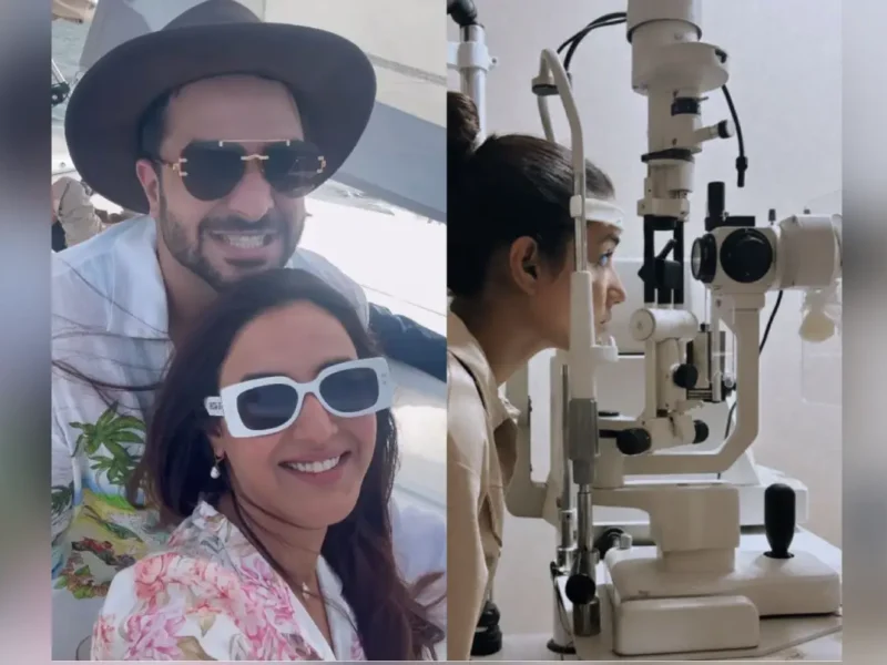 Struggling With Eye Damage, Jasmine Bhasin Shows Love For Aly Goni
