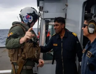 Theodore Roosevelt Carrier Holds Joint Exercises With Indian Forces