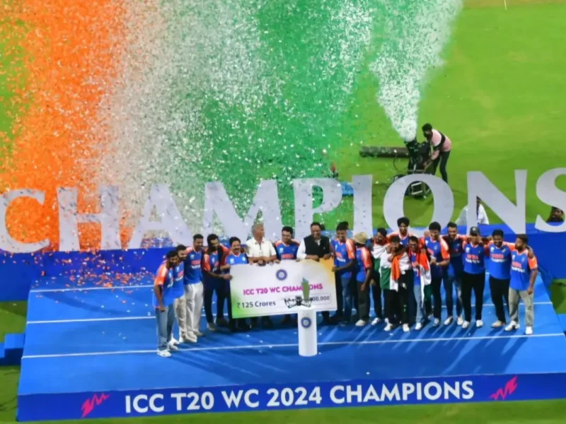 With Blaring Music And Overflowing Emotions, BCCI Fetes T20 Champs