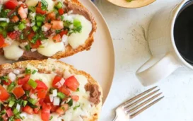 Bean and Cheese Molletes