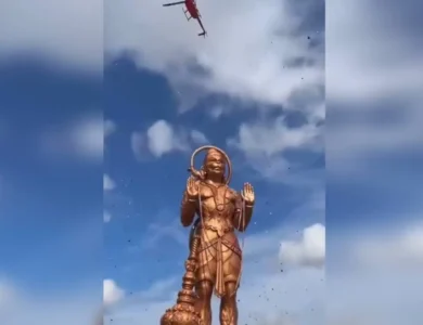 Monumental Hanuman Statue Unveiled In Texas