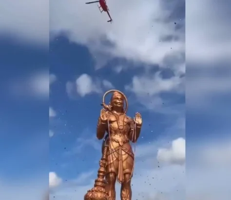 Monumental Hanuman Statue Unveiled In Texas