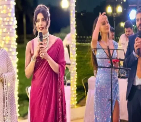 Priyanka Chopra Attends Brother Siddharth's Wedding Festivities