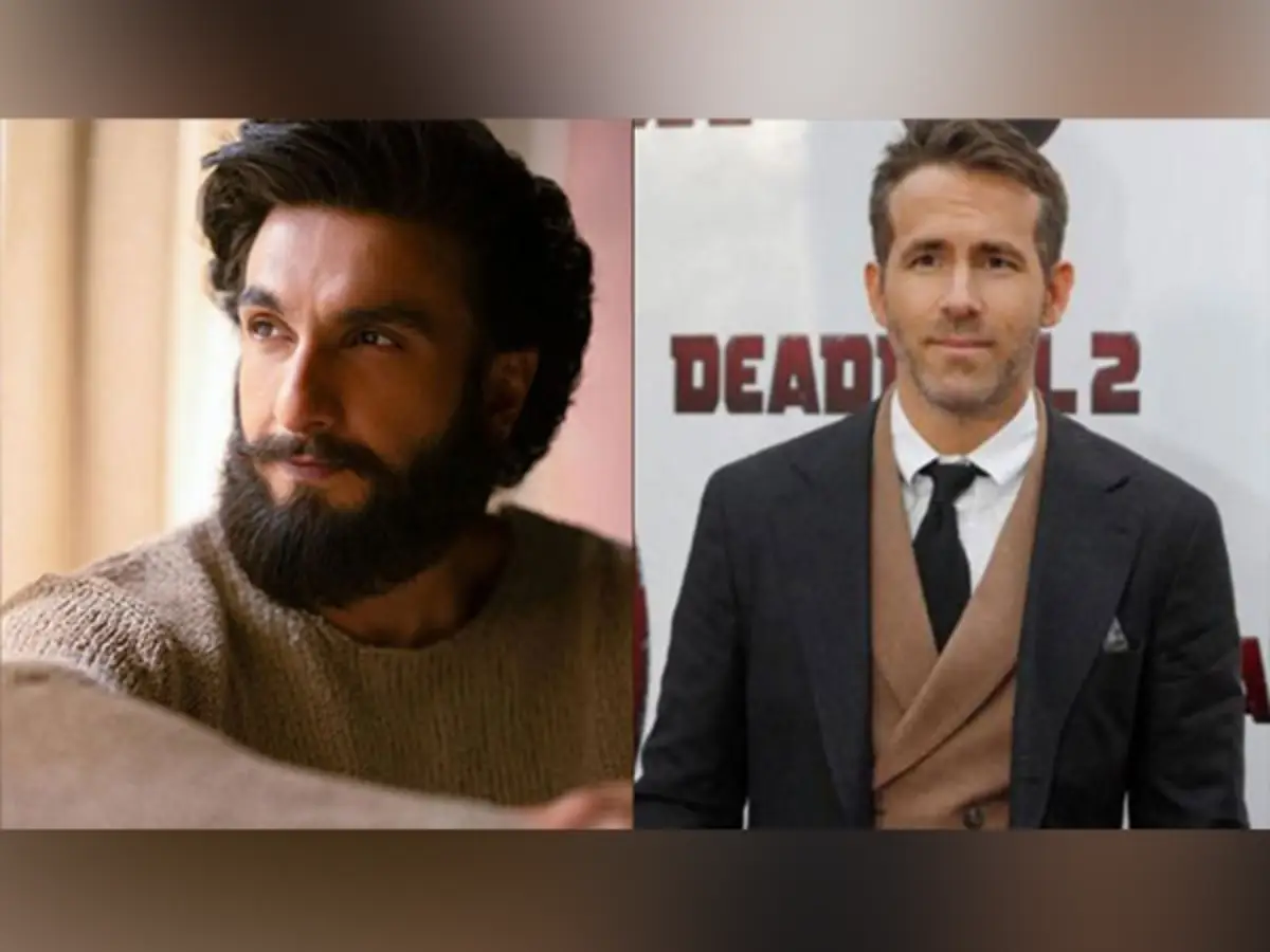 Ryan Reynolds Shares Ranveer Singh's Post