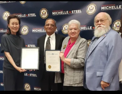 Senior Citizen Jagdish Patel Recognized