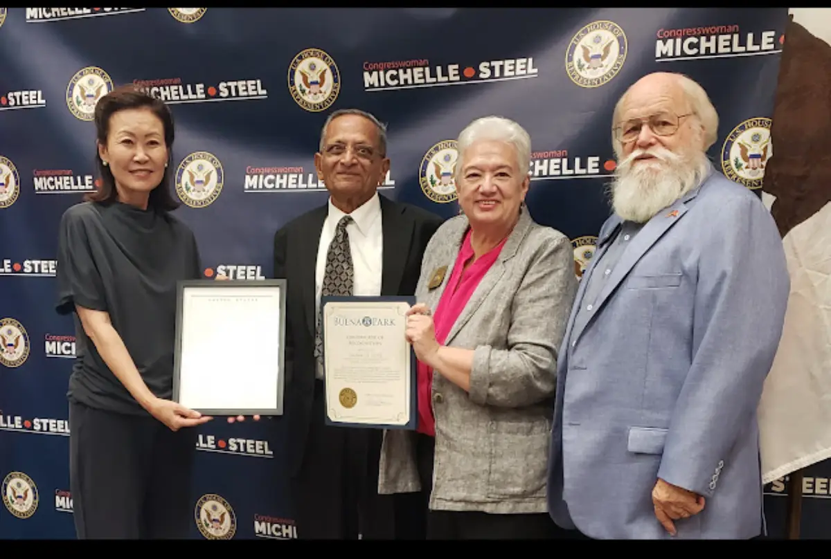 Senior Citizen Jagdish Patel Recognized