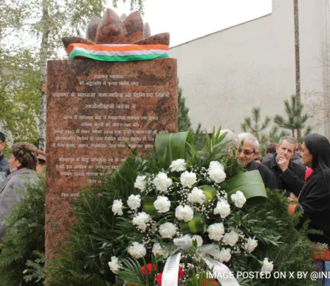 Warsaw Memorials Mark Indian Help For Polish Children In WW2