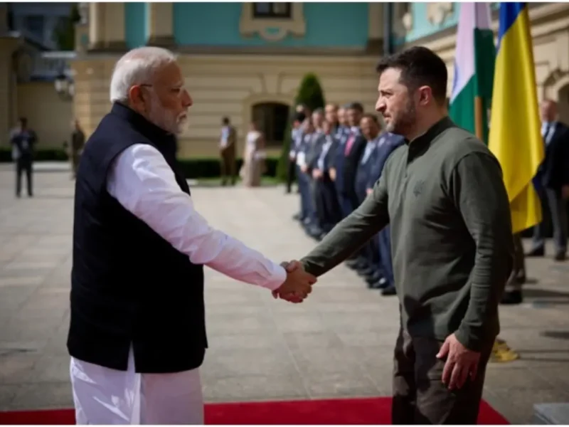 Zelensky Says He Would Support India Hosting Peace Summit