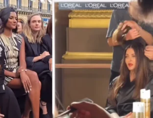 Aishwarya Wears A Unique Hairstyle