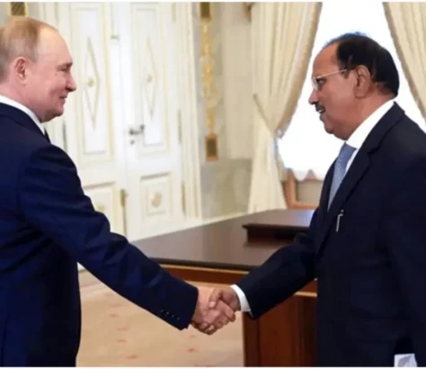 Ajit Doval, Said To Be Carrier Of Ukraine Peace Plan, Meets Putin