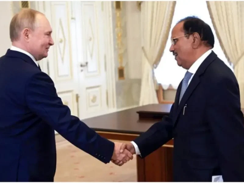 Ajit Doval, Said To Be Carrier Of Ukraine Peace Plan, Meets Putin