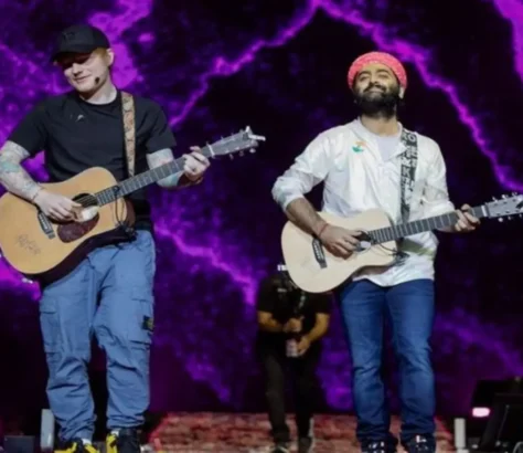 Arijit Singh Performs With Ed Sheeran In London