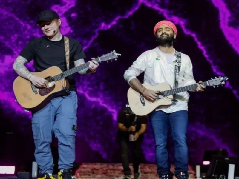 Arijit Singh Performs With Ed Sheeran In London